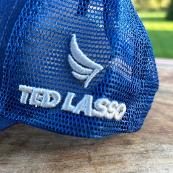 NWT A.F.C Richmond Hat Ted Lasso Coach Beard Baseball Trucker Cap FC Soccer Team - Picture 5 of 8